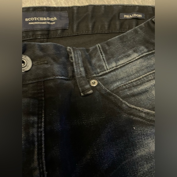 Men’s Scotch & Soda Phaidon Slim Straight Jeans - Picture 12 of 14